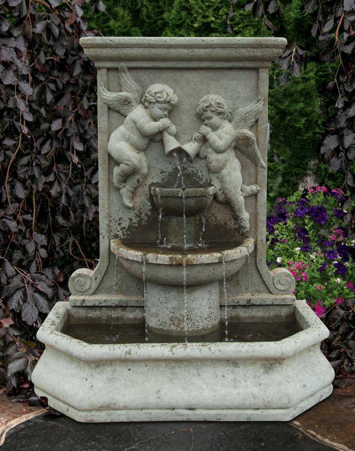 72″ Cherub Wall Fountain Fountains of Long Island